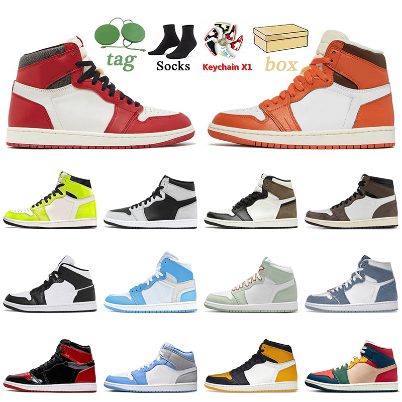 High OG Lost Found Starfish 1s Basketball Shoes Jumpman 1 Denim Mid Homage Stealth Taxi Yellow Toe Patent Bred Dark Mocha White Stage Haze Trainers Sneakers, E24 og royal toe 36-46
High OG Lost Found Starfish 1s Basketball Shoes Jumpman 1 Denim Mid Homage Stealth Taxi Yellow Toe Patent Bred Dark Mocha White Stage Haze Trainers Sneakers, E24 og royal toe 36-46