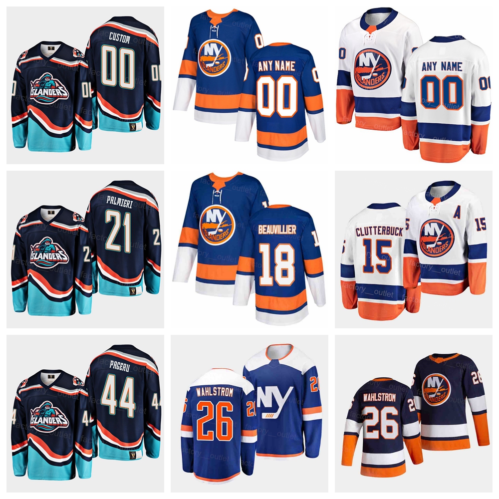 New York Hockey Islanders Reverse Retro 18 Anthony Beauvillier Jersey 3 Adam Pelech 30 Ilya Sorokin 15 Cal Clutterbuck 21 Kyle Palmieri 26 Oliver Wahlstrom Men Women, Navy blue
New York Hockey Islanders Reverse Retro 18 Anthony Beauvillier Jersey 3 Adam Pelech 30 Ilya Sorokin 15 Cal Clutterbuck 21 Kyle Palmieri 26 Oliver Wahlstrom Men Women, Navy blue