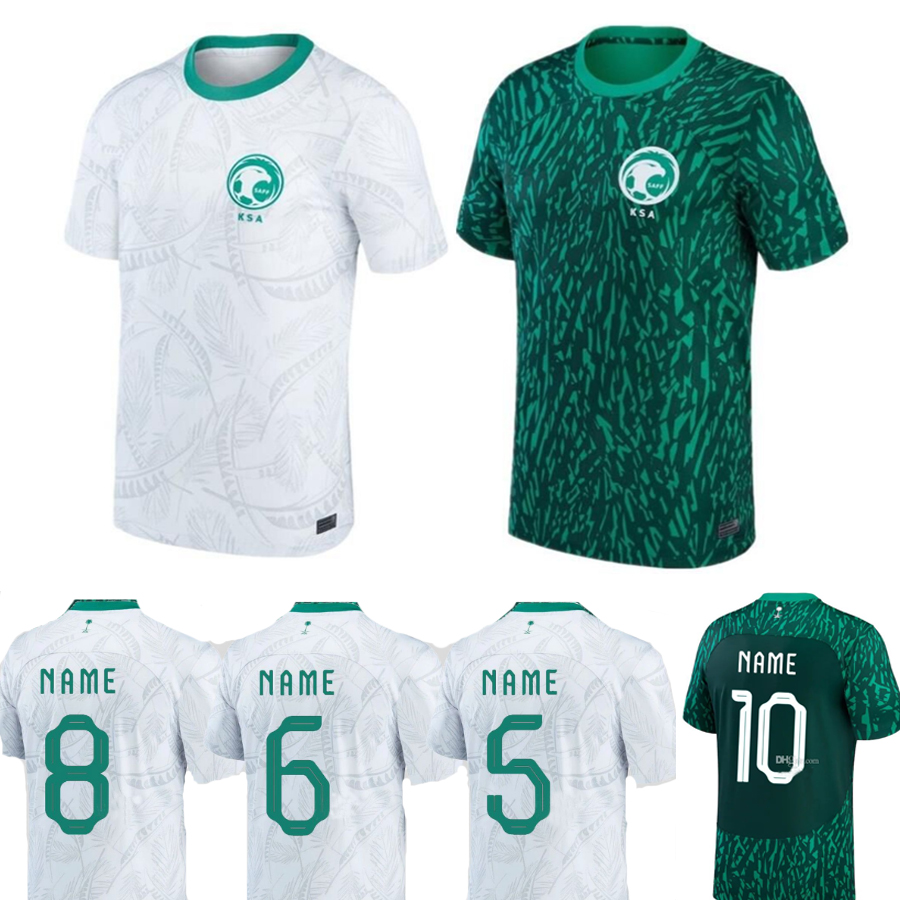 22 23 soccer jerseys Saudi Arabia national team world cup Najei Salem Al Dawsari Abudullah Alhamddan Albirakan home away football shirts men kids uniform Camisetas, 22 23 white home soccer shirt jersey top
22 23 soccer jerseys Saudi Arabia national team world cup Najei Salem Al Dawsari Abudullah Alhamddan Albirakan home away football shirts men kids uniform Camisetas, 22 23 white home soccer shirt jersey top