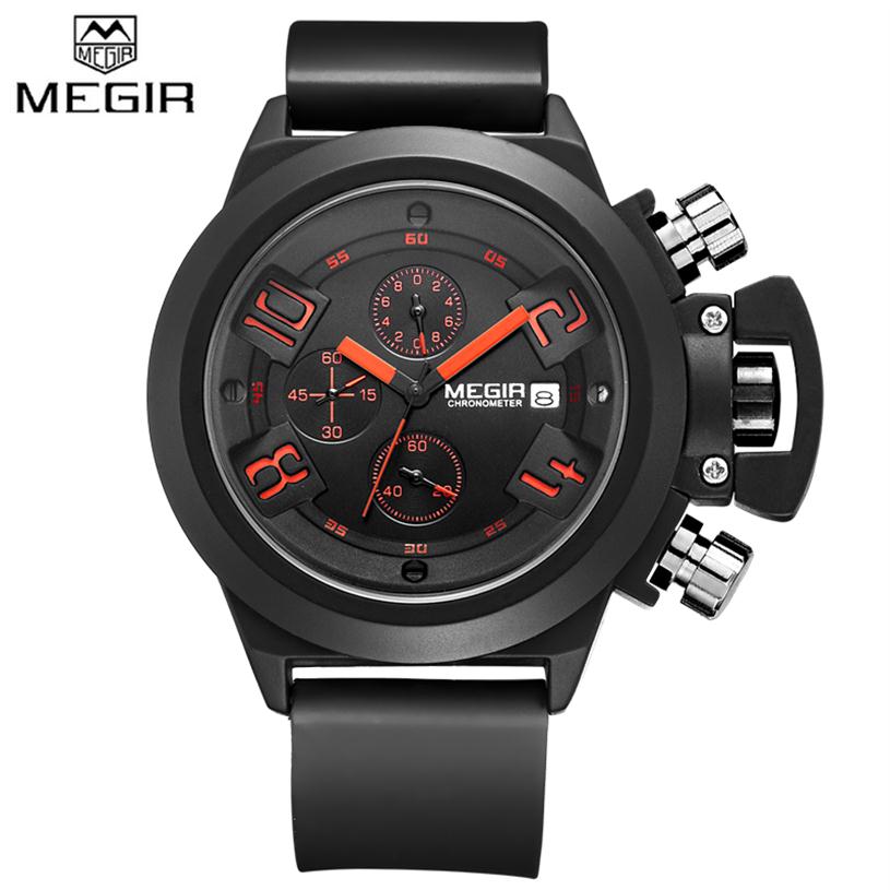 new arrivals timelimited big fashion degree waterproof silicone strap megir brand new style mens multiple movement watch 249C, White
new arrivals timelimited big fashion degree waterproof silicone strap megir brand new style mens multiple movement watch 249C, White