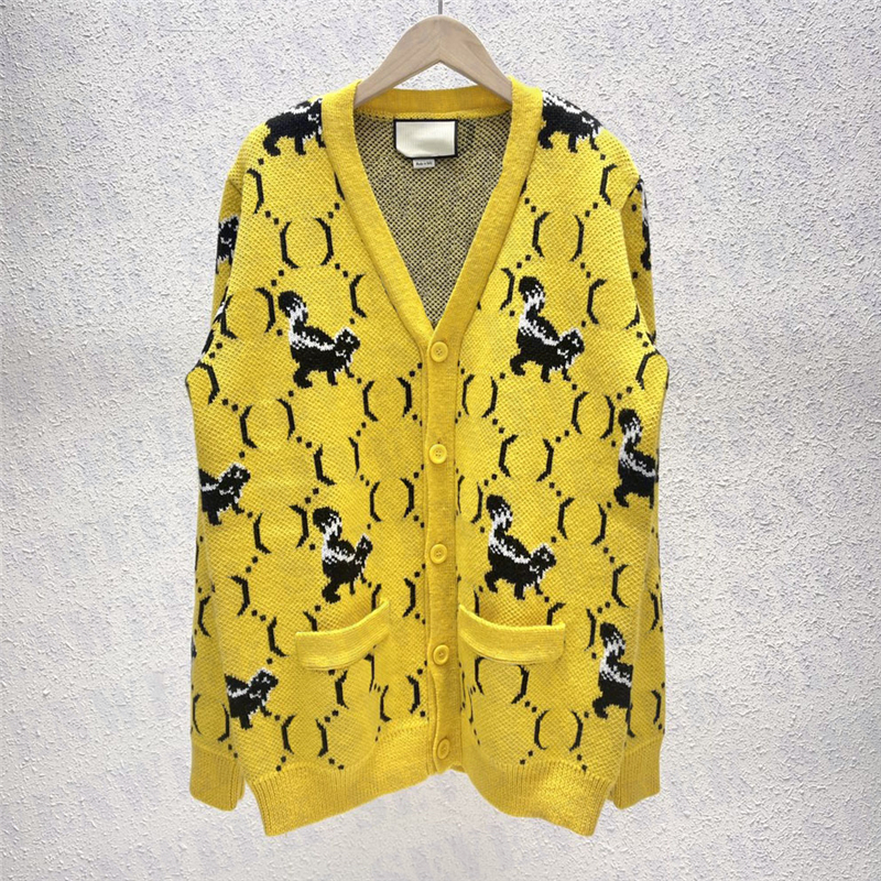 Animal Jacquard Knitting Cardigan Sweaters For Women Autumn Winter Fashion Knited Coat Ladies Designer Sweatshirts Tops, Extra shipping/no ship
Animal Jacquard Knitting Cardigan Sweaters For Women Autumn Winter Fashion Knited Coat Ladies Designer Sweatshirts Tops, Extra shipping/no ship