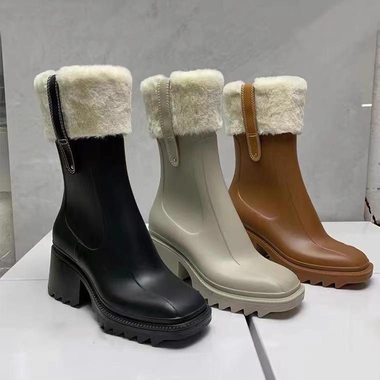 Luxury Designer Womens Half Boots shoes Winter Chunky Med Heels Plain Square Toes shoe Rainboots Zip Women Mid Calf Booty Wear Resistant Thick Soled Boot
Luxury Designer Womens Half Boots shoes Winter Chunky Med Heels Plain Square Toes shoe Rainboots Zip Women Mid Calf Booty Wear Resistant Thick Soled Boot