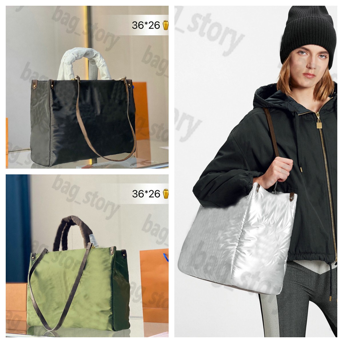 2022 Winter Pillow Bag ONTHEGO MM GM Totes Bags Cotton Two Handle Handbag Padded Nylon Monograms Motif Long Strap Shoulderbag On The Go M21053 M21069 Designer Flap
2022 Winter Pillow Bag ONTHEGO MM GM Totes Bags Cotton Two Handle Handbag Padded Nylon Monograms Motif Long Strap Shoulderbag On The Go M21053 M21069 Designer Flap