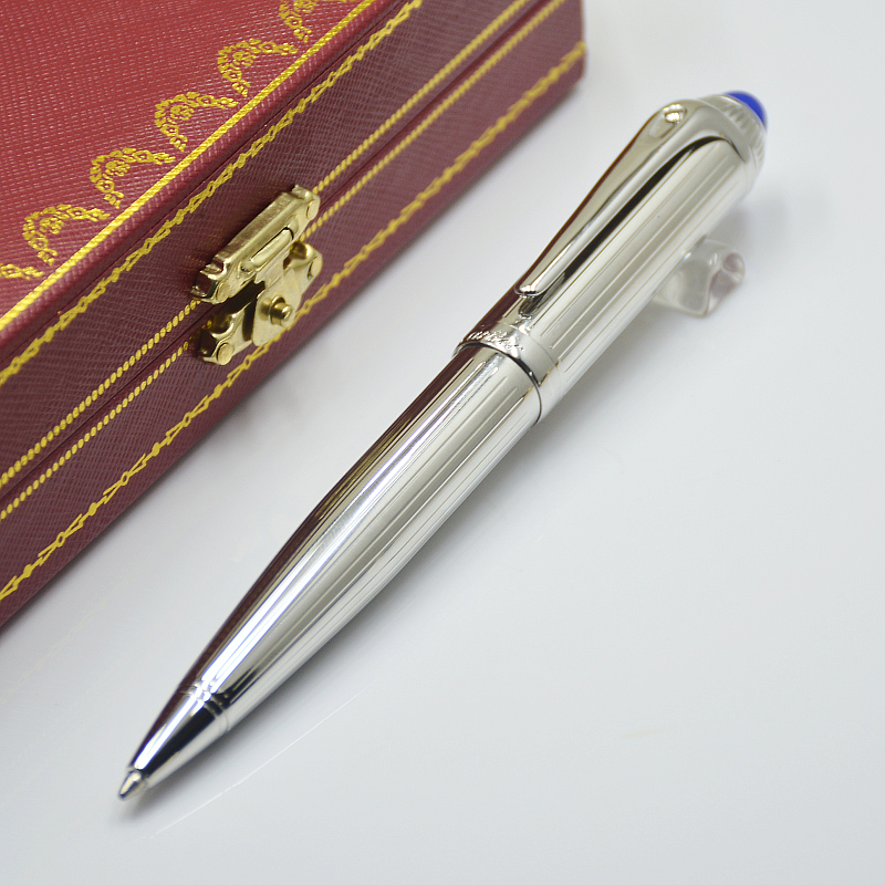 wholesale --wholesale hot sell Silver / Black Car Ballpoint pen business office stationery Supplies luxurs refill pens for Christmas gift