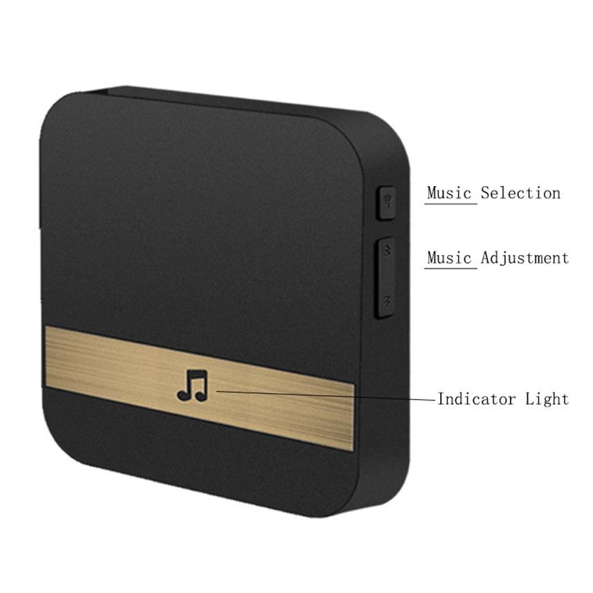 1Pcs AC90-250V Smart Indoor Doorbell chime Wireless WiFi Door Bell US EU UK AU Pg app control For EKEN V5 V6 V7 M32481