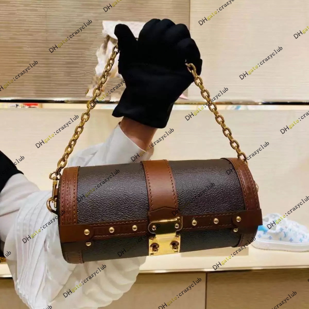 LUXURY Papillon BB Trunk Bag Designers Womens Purses Shoulder Bags Crossbody M57835 Casual Crossbody Designer Eclipse Men Fashion Classic louiseitys viutonity, Black
LUXURY Papillon BB Trunk Bag Designers Womens Purses Shoulder Bags Crossbody M57835 Casual Crossbody Designer Eclipse Men Fashion Classic louiseitys viutonity, Black