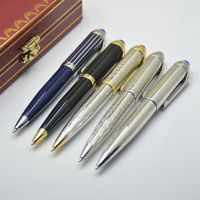 wholesale --wholesale hot sell Silver / Black Car Ballpoint pen business office stationery Supplies luxurs refill pens for Christmas gift