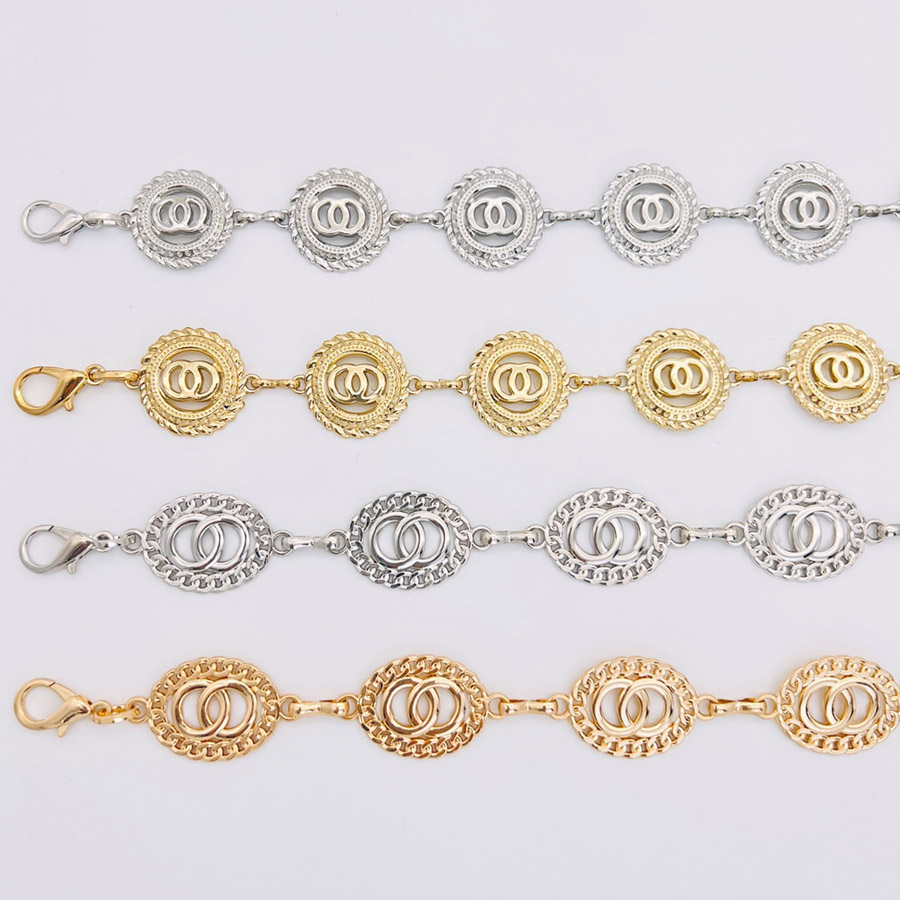 New Woman's Belts Luxury Metal Belts Fashion Lady Waistband Gold Sliver 4 Styles Optional Free Size, Multi
New Woman's Belts Luxury Metal Belts Fashion Lady Waistband Gold Sliver 4 Styles Optional Free Size, Multi