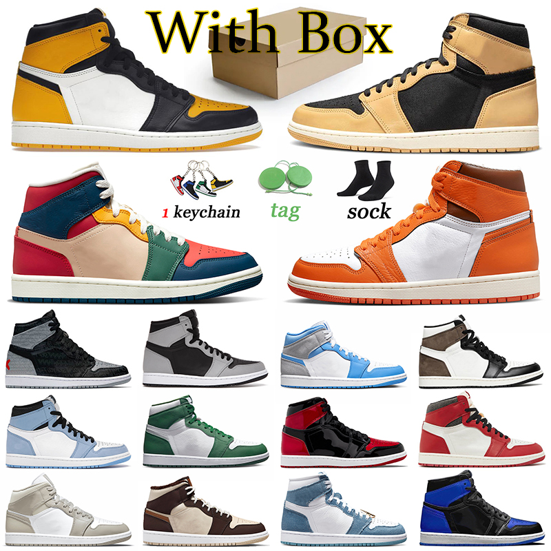Jorda 1 Classic Basketball Shoes 1s Jumpman Gorge Green Starfish Sneakers Yellow Toe Men Women Multi Color Heirloom Trainers J1 Sports Denim Lost and Found Offs White, A3 mid carbon fiber 36-46
Jorda 1 Classic Basketball Shoes 1s Jumpman Gorge Green Starfish Sneakers Yellow Toe Men Women Multi Color Heirloom Trainers J1 Sports Denim Lost and Found Offs White, A3 mid carbon fiber 36-46