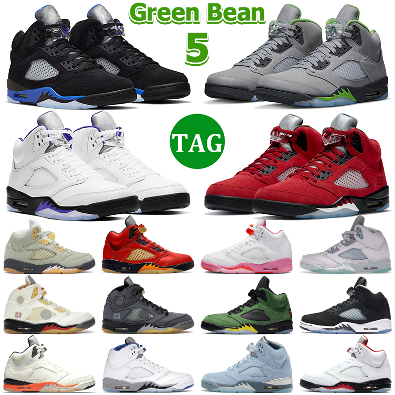 5 Basketball Shoes Men 5s Green Bean Dark Concord Racer Blue Raging Bull Red Jade Horizon UNC Stealth Easter Mens Trainers Sports Sneakers
5 Basketball Shoes Men 5s Green Bean Dark Concord Racer Blue Raging Bull Red Jade Horizon UNC Stealth Easter Mens Trainers Sports Sneakers