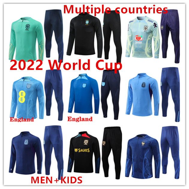2022 Various national teams Argentina Brazil football tracksuit world 22 23 Cup Men kids Half pull soccer Portugal tracksuit kits jogging chandal survetement, 22/23 home
2022 Various national teams Argentina Brazil football tracksuit world 22 23 Cup Men kids Half pull soccer Portugal tracksuit kits jogging chandal survetement, 22/23 home