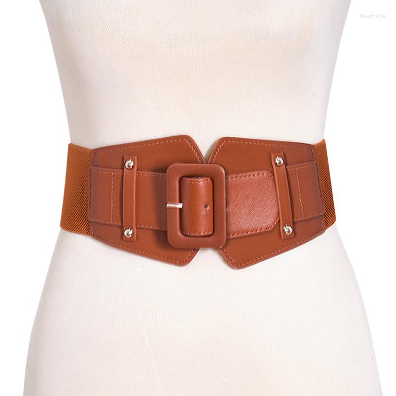 Belts Luxury Ladies Wide Belt Elastic Vintage Buckle Fashion Wild Pin Women's Waist Seal, Black
Belts Luxury Ladies Wide Belt Elastic Vintage Buckle Fashion Wild Pin Women's Waist Seal, Black