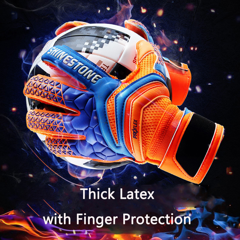 Sports Gloves Youth Adult Soccer Goalie Goalkeeper Football Kids with Finger Protection MenWomenBoysGirls Goalkeeping 221026