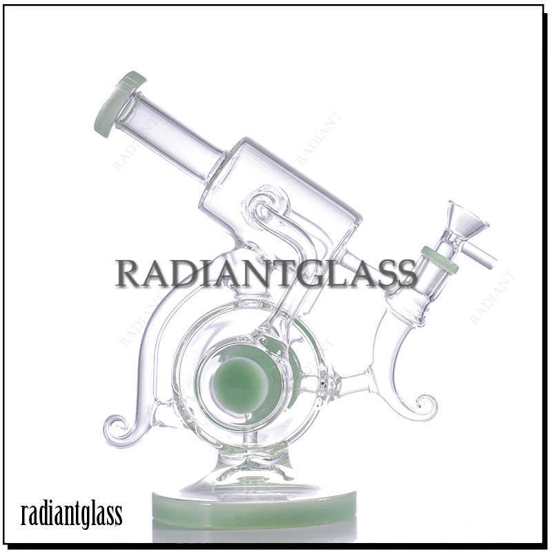 Hookahs Thick Recycler Glass Bong bent type Lookah for smoking bongs handmade wholesale china
Hookahs Thick Recycler Glass Bong bent type Lookah for smoking bongs handmade wholesale china