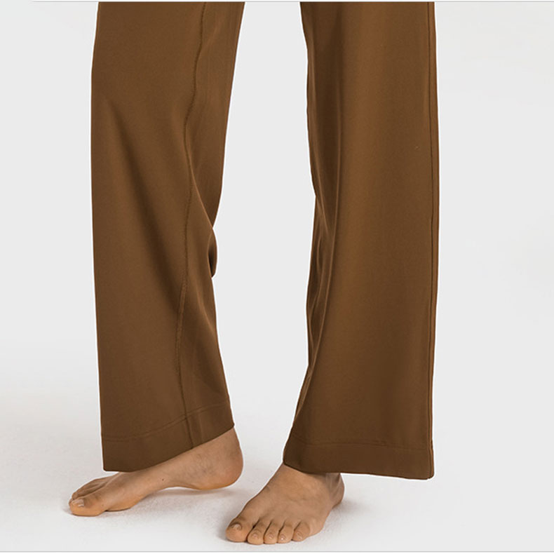 336 High-Rise Wide Leg Pant Loungeful Yoga Pants Naked Feeling Sweatpants Feel Comfortable Throwback Still Pant Breathable Trousers with Drawcord