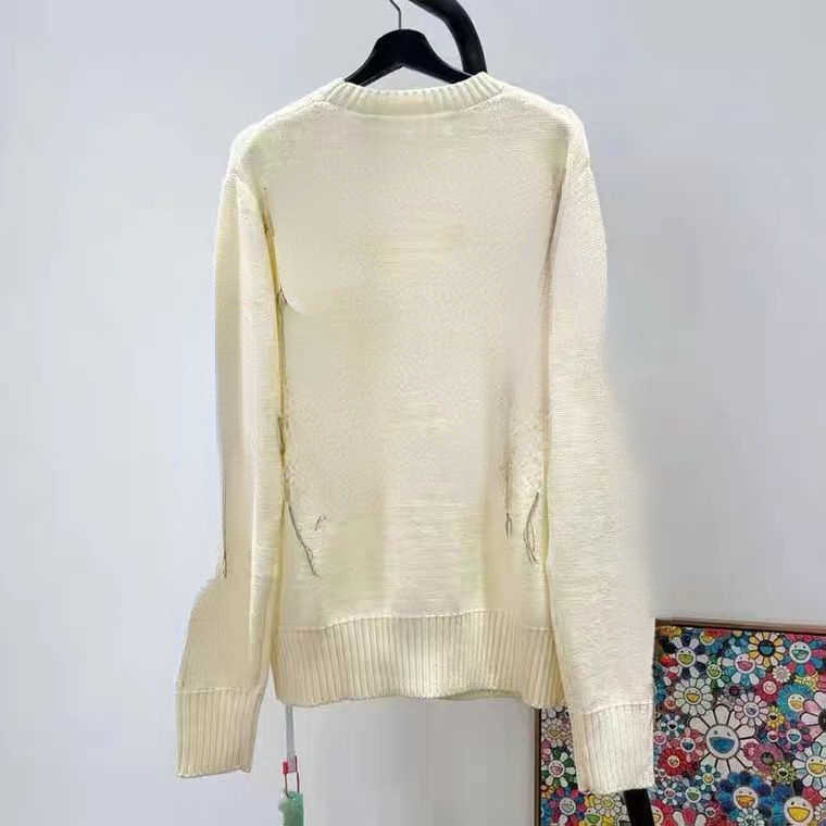 offs Hoodies Sweatshirts Autumn and Winter NewTassel Sweater Knitwear Women' Loose Round Neck Fashion men sweater, Creamy-white
offs Hoodies Sweatshirts Autumn and Winter NewTassel Sweater Knitwear Women' Loose Round Neck Fashion men sweater, Creamy-white
