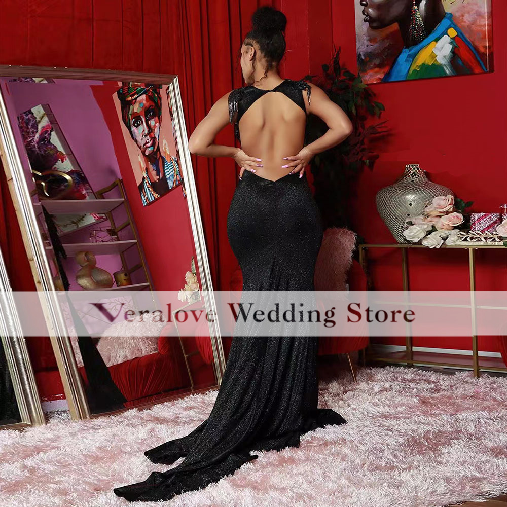 Sexy Prom Dress Mermaid 2022 Beads Crystal Formal Evening Wear for Celebrate Cocktail Night Wear vestidos de gala