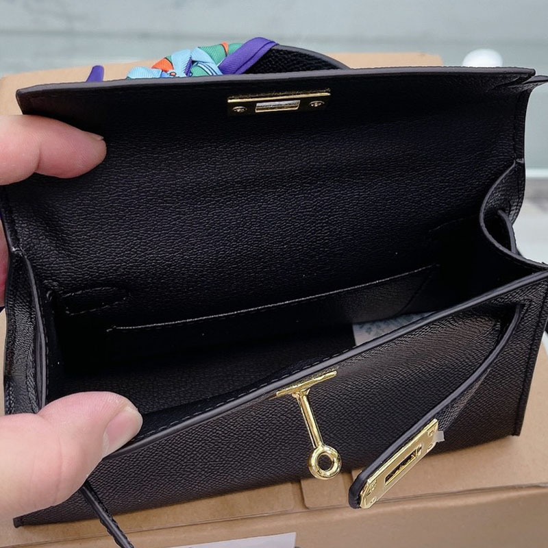 Evening Bags 9A Quality Designer Mini Kellies bag Genuine Leather 20cm With Box Luxury Ladies tote classic Woman fashion Shoulder Handle Purse Long strap, Dark grey
Evening Bags 9A Quality Designer Mini Kellies bag Genuine Leather 20cm With Box Luxury Ladies tote classic Woman fashion Shoulder Handle Purse Long strap, Dark grey
