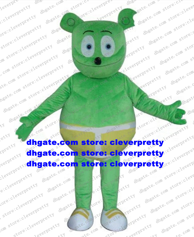Green Gummy Bear Gummibar Mascot Costume Adult Cartoon Character Outfit Suit Commercial Promotion Routine Press Briefing No.4600, As in photos
Green Gummy Bear Gummibar Mascot Costume Adult Cartoon Character Outfit Suit Commercial Promotion Routine Press Briefing No.4600, As in photos
