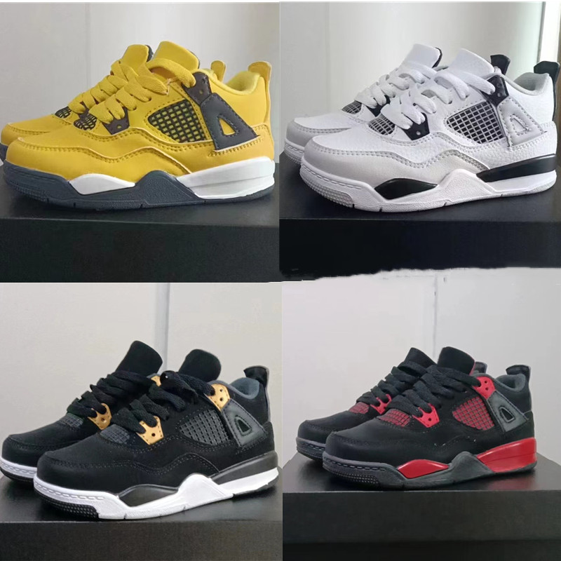 4s Kids Baketball Shoes Newborn Baby Lightning 2021 Military Black Red Thunders Preschool Gradeschool Big Boys Girls Toddler Sneakers Children Trainers
4s Kids Baketball Shoes Newborn Baby Lightning 2021 Military Black Red Thunders Preschool Gradeschool Big Boys Girls Toddler Sneakers Children Trainers