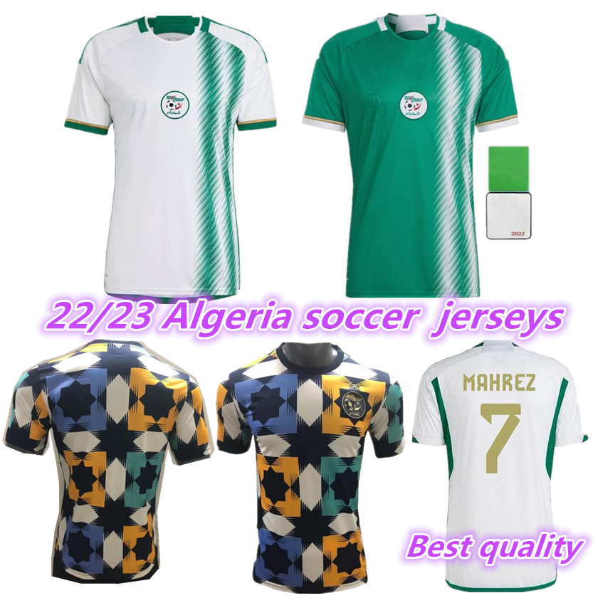 22 23 Algeria Mens Soccer Jerseys SLIMANI MAHREZ FEGHOULI BENNACER ATAL 2022 2023 Home Football Shirts Short Sleeve Uniforms
22 23 Algeria Mens Soccer Jerseys SLIMANI MAHREZ FEGHOULI BENNACER ATAL 2022 2023 Home Football Shirts Short Sleeve Uniforms