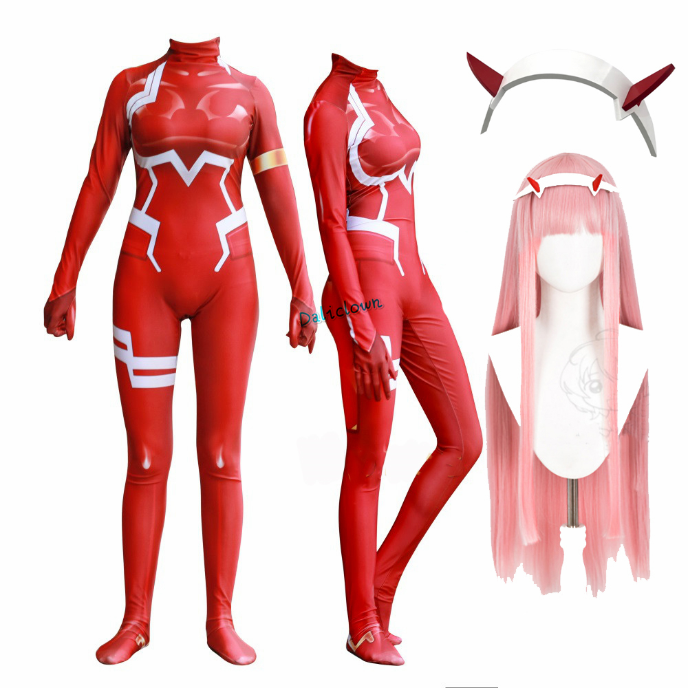 Theme Costume Anime Darling In The franxx 02 Zero Two Cosplay Costume For Women Halloween Costume Wig 3D Printing Bodysuit Zentai Suit 221026, Jumpsuit only
Theme Costume Anime Darling In The franxx 02 Zero Two Cosplay Costume For Women Halloween Costume Wig 3D Printing Bodysuit Zentai Suit 221026, Jumpsuit only