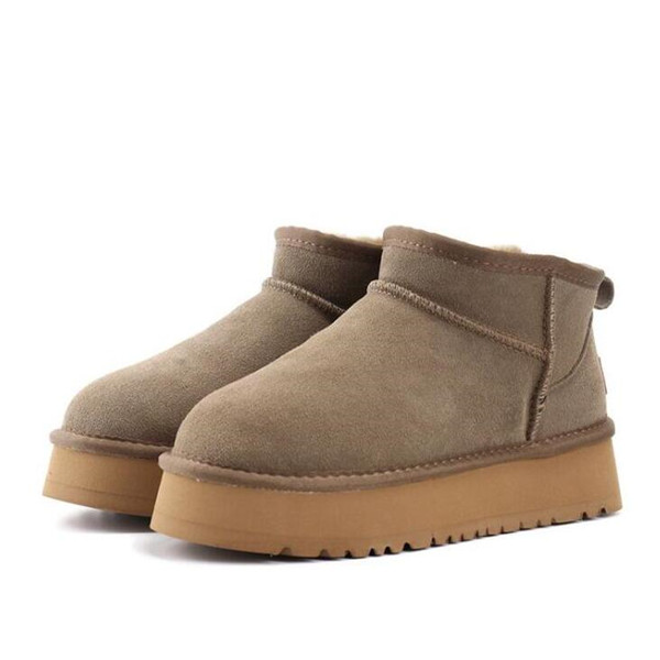2022 New Arrival Winter Ultra Mini Platform Boot Designer Ankle Snow Fur Boot Brown Australia Warm Booties For Woman Real Leather, Antelope brown
2022 New Arrival Winter Ultra Mini Platform Boot Designer Ankle Snow Fur Boot Brown Australia Warm Booties For Woman Real Leather, Antelope brown