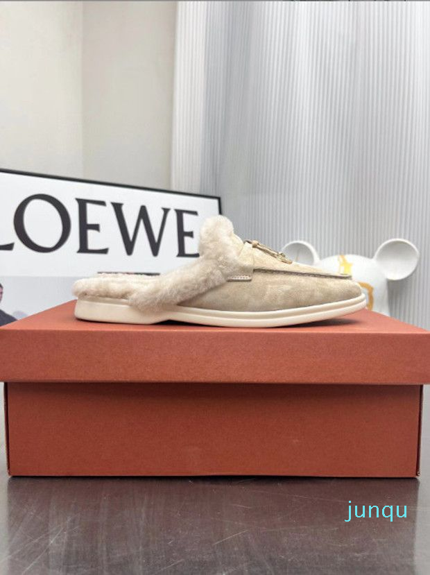 winter Loro Shoe Flats Slipper Loafers Half Slippers Lock Buckles Design New 2022 Charms Walk Lp Women slipper Big Size 355 AZ46, Pink
winter Loro Shoe Flats Slipper Loafers Half Slippers Lock Buckles Design New 2022 Charms Walk Lp Women slipper Big Size 355 AZ46, Pink
