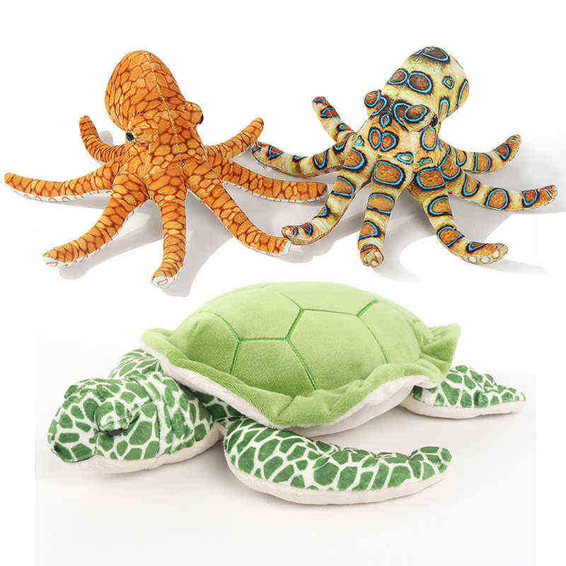 Pc Cm Simulation Octopus Sea Turtle Cuddles Stuffed Soft Animal Marine Life Dolls Creative Xmas Gift For Kids J220704
Pc Cm Simulation Octopus Sea Turtle Cuddles Stuffed Soft Animal Marine Life Dolls Creative Xmas Gift For Kids J220704