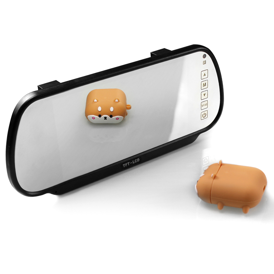 7inch Car Video AHD Auto Mirror Monitor 1080P Rear View Camera High Definition Vehicle IPS Full Display