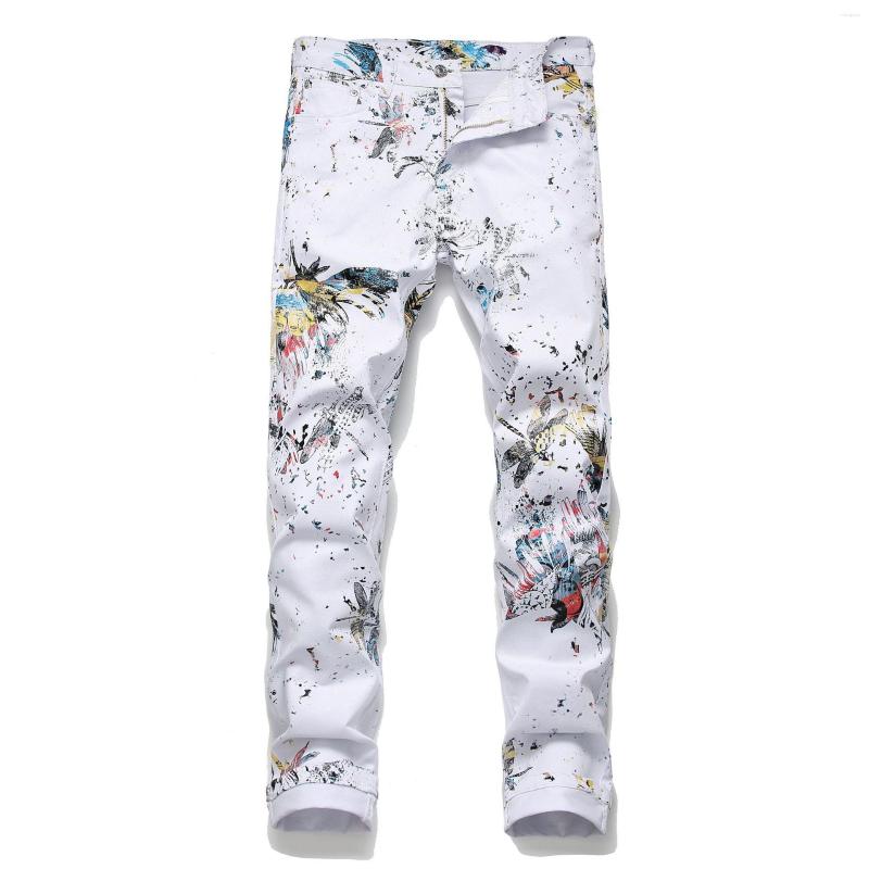 Men's Jeans Men's Male Casual Dragonfly Printed White Fashion Slim Fit Colored Painted Stretch Denim Pencil Pants Trousers
Men's Jeans Men's Male Casual Dragonfly Printed White Fashion Slim Fit Colored Painted Stretch Denim Pencil Pants Trousers