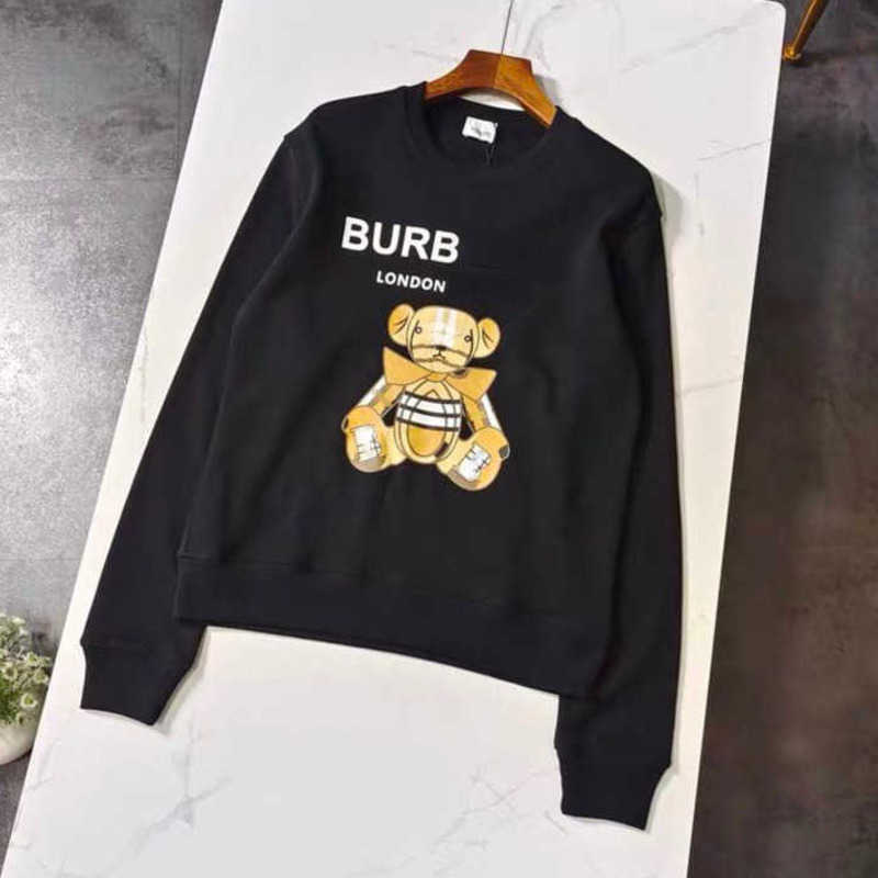Men autumn winter sweater burb designer long sleeved T shirt teddy bear lettering pullover coat women round neck cotton 4xl 5xl 99, Black
Men autumn winter sweater burb designer long sleeved T shirt teddy bear lettering pullover coat women round neck cotton 4xl 5xl 99, Black
