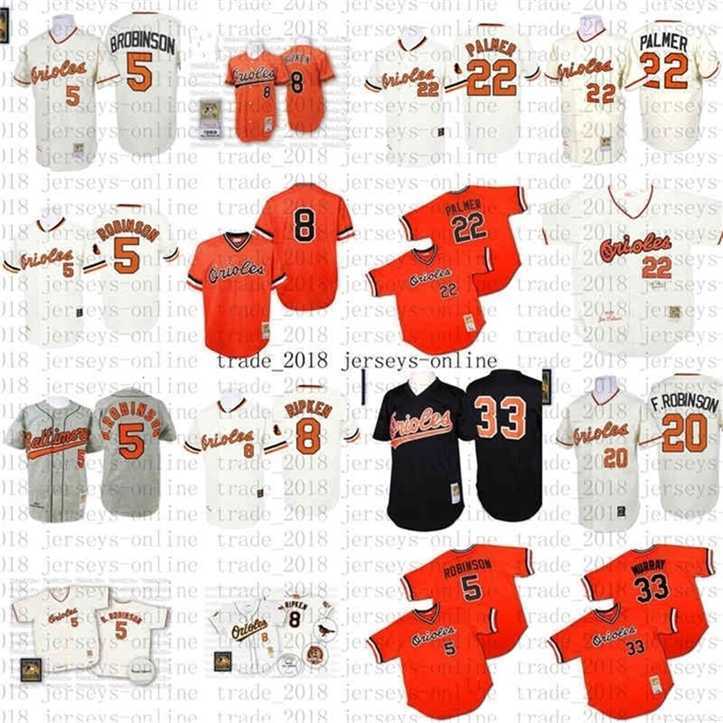 Proword C202 Men's Mitchell and Ness BaltimoreS #22 Jim Palmer 5 Brooks Robinson 8 Cal Ripken 33 Eddie Murray Throwback Jersey 03, As picture
Proword C202 Men's Mitchell and Ness BaltimoreS #22 Jim Palmer 5 Brooks Robinson 8 Cal Ripken 33 Eddie Murray Throwback Jersey 03, As picture