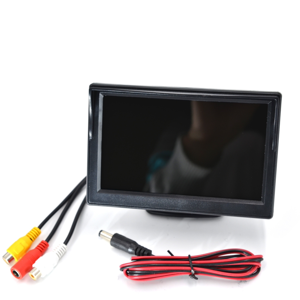 5 Inch Car Monitor 1280x720P for Rear View Camera for Parking Reverse CCD Night Vision