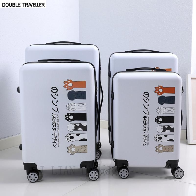 Suitcases ABS PC 20''22/24/26 Inch Rolling Luggage Trolley Bag Travel Carry Ons Cabin Suictase Women Box On Wheels
Suitcases ABS PC 20''22/24/26 Inch Rolling Luggage Trolley Bag Travel Carry Ons Cabin Suictase Women Box On Wheels