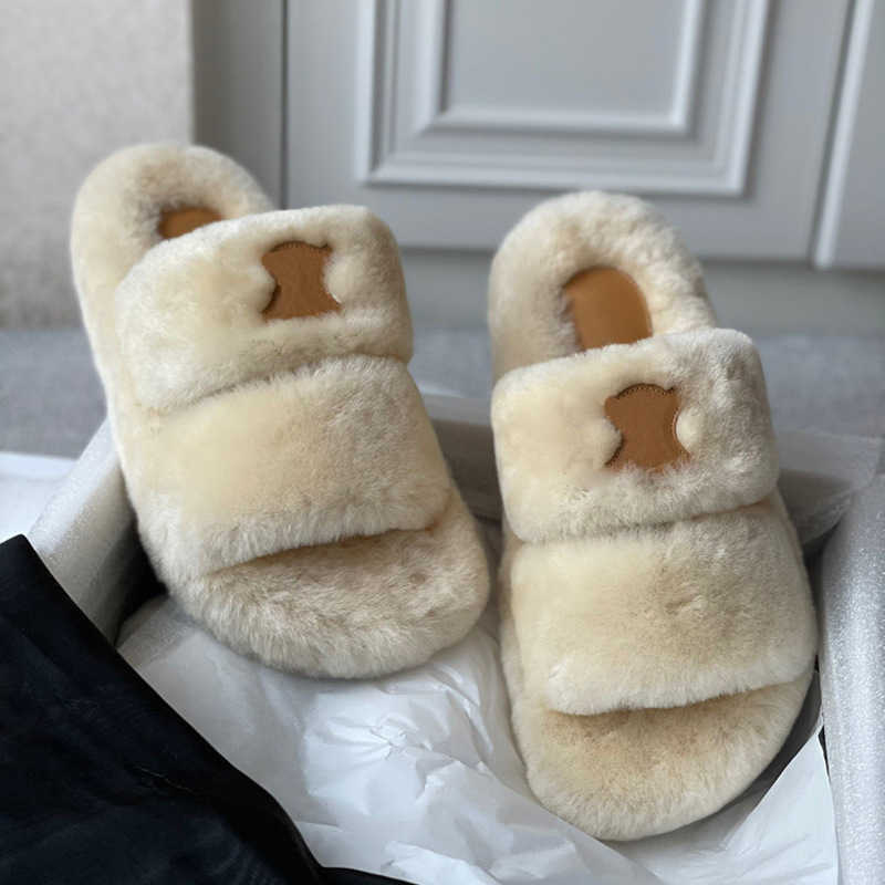 Slippers sheepskin wool integrated slipper with flat bottom and wool for women's sandals, Pure wool grey
Slippers sheepskin wool integrated slipper with flat bottom and wool for women's sandals, Pure wool grey