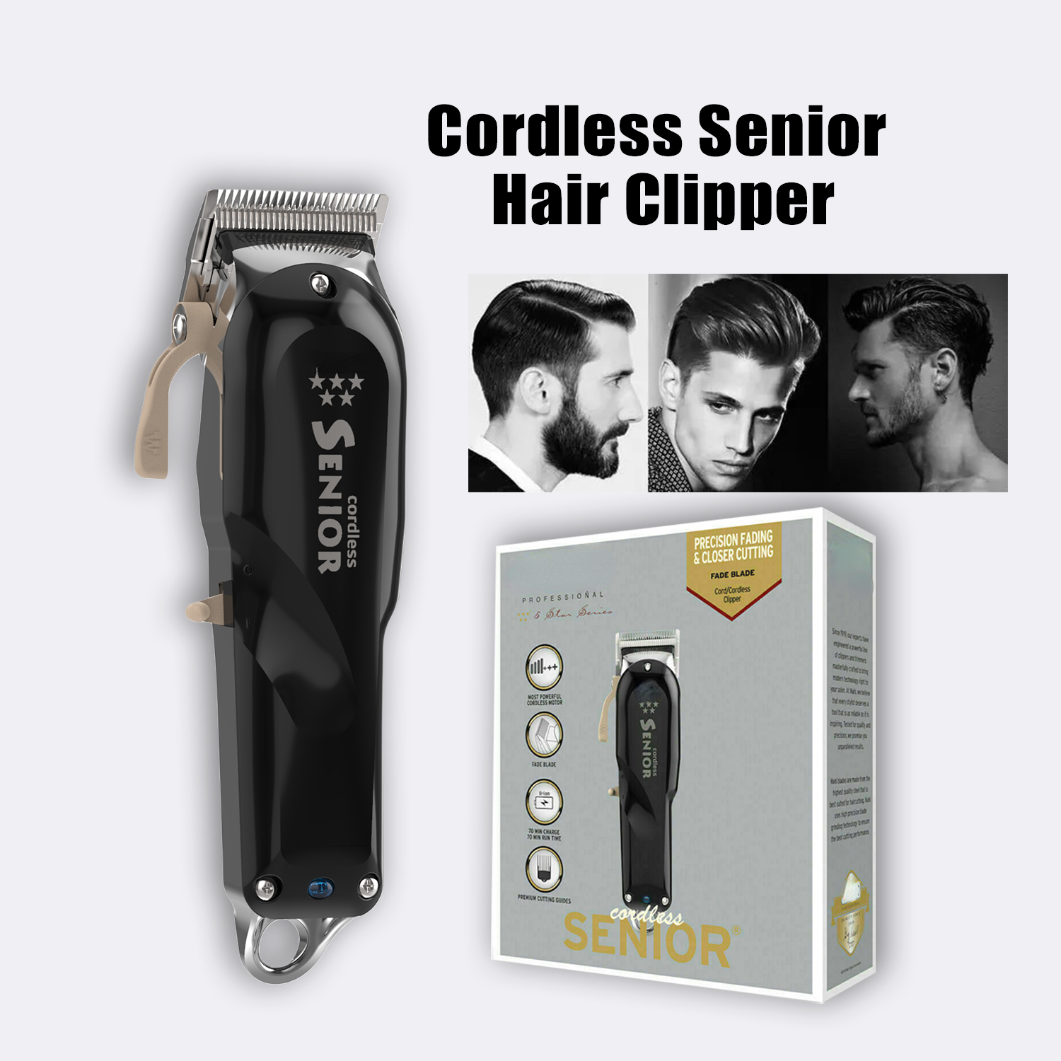 Hair Trimmer Electric Cordless Clipper Professional Magic Clip For Men Cutting Maquina De Cortar Cabello Senior 221027
Hair Trimmer Electric Cordless Clipper Professional Magic Clip For Men Cutting Maquina De Cortar Cabello Senior 221027