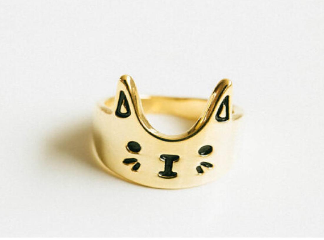 whole mix color Fashion Rings 18k Gold plated Filled Ring Simple Cute Animal Cat Rings 2817138
whole mix color Fashion Rings 18k Gold plated Filled Ring Simple Cute Animal Cat Rings 2817138