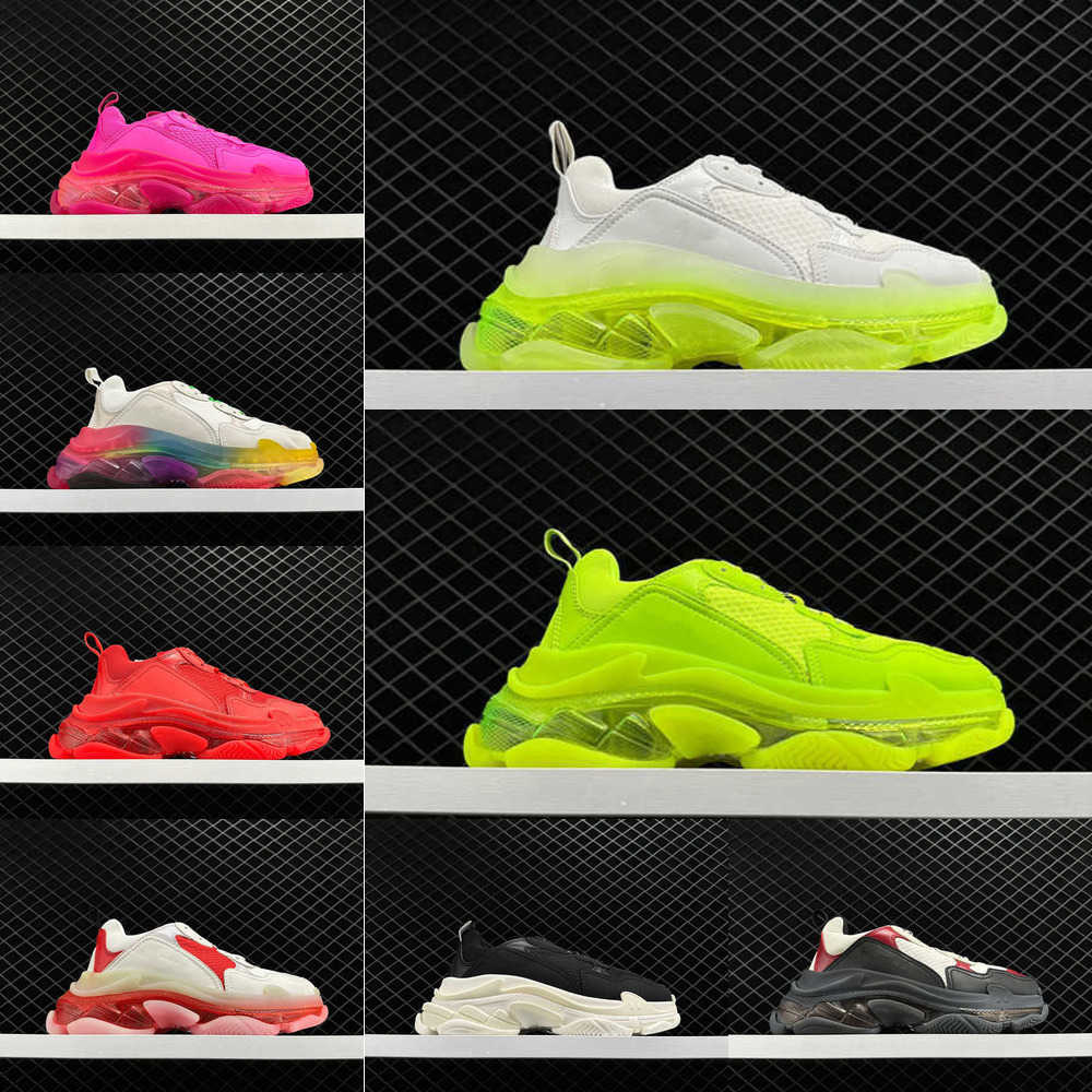 Shoes Woman Designer Triple S Fashion Paris Vintage Old Dad Sneakers Black White Green Clear Sole Flats Platform Men Women Outdoor Sports Trainers 17fw, 2131264
Shoes Woman Designer Triple S Fashion Paris Vintage Old Dad Sneakers Black White Green Clear Sole Flats Platform Men Women Outdoor Sports Trainers 17fw, 2131264