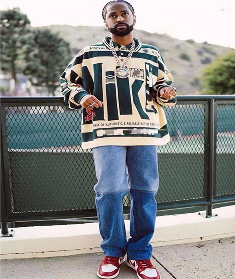 Men' Sweaters 2022 Autumn Men' Fashion Trend Printing Long-sleeved Pullover Polo Collar Design Loose Retro Hip-hop Street Casual Shirt, Green
Men' Sweaters 2022 Autumn Men' Fashion Trend Printing Long-sleeved Pullover Polo Collar Design Loose Retro Hip-hop Street Casual Shirt, Green
