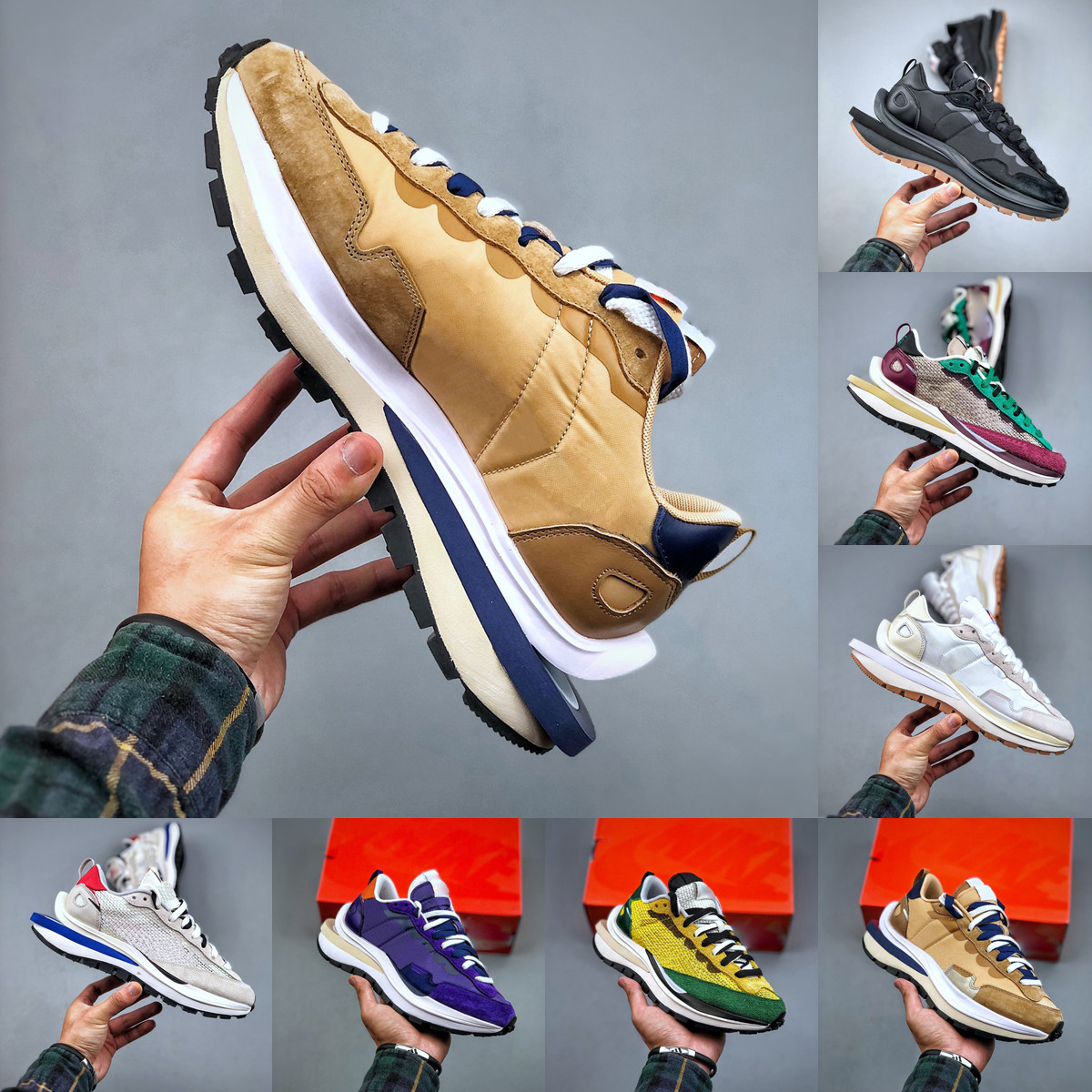 Casual Shoes Running Trainers Sport Sneakers Daybreak Dark Iris Sesame Blue Void Black Gum Sail Summit White Nylon Sacais X Vaporwaffle 3.0 Pegasus Ldv Waffle, 18
Casual Shoes Running Trainers Sport Sneakers Daybreak Dark Iris Sesame Blue Void Black Gum Sail Summit White Nylon Sacais X Vaporwaffle 3.0 Pegasus Ldv Waffle, 18