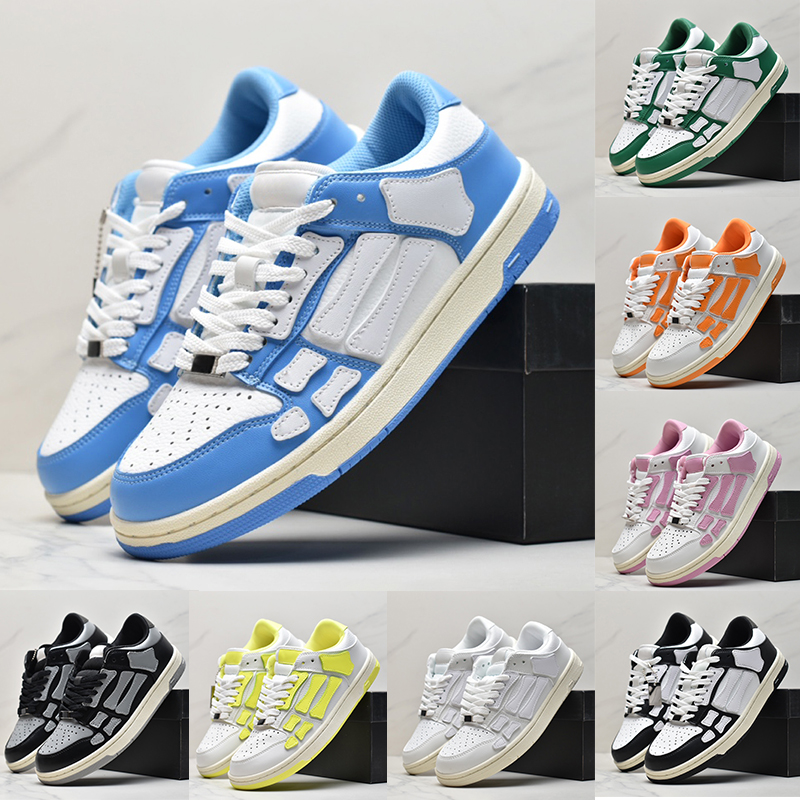 2023 Luxury mens casual shoes Skel Top Low Genuine Leather Sneaker white black grey lime red khaki pink green top men women designer sneakers, 09 white black
2023 Luxury mens casual shoes Skel Top Low Genuine Leather Sneaker white black grey lime red khaki pink green top men women designer sneakers, 09 white black