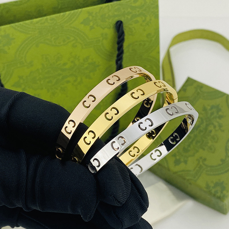 Designer Bangle Men Women Bracelets G Designer Design Jewelry Not Fading Hypoallergenic
Designer Bangle Men Women Bracelets G Designer Design Jewelry Not Fading Hypoallergenic