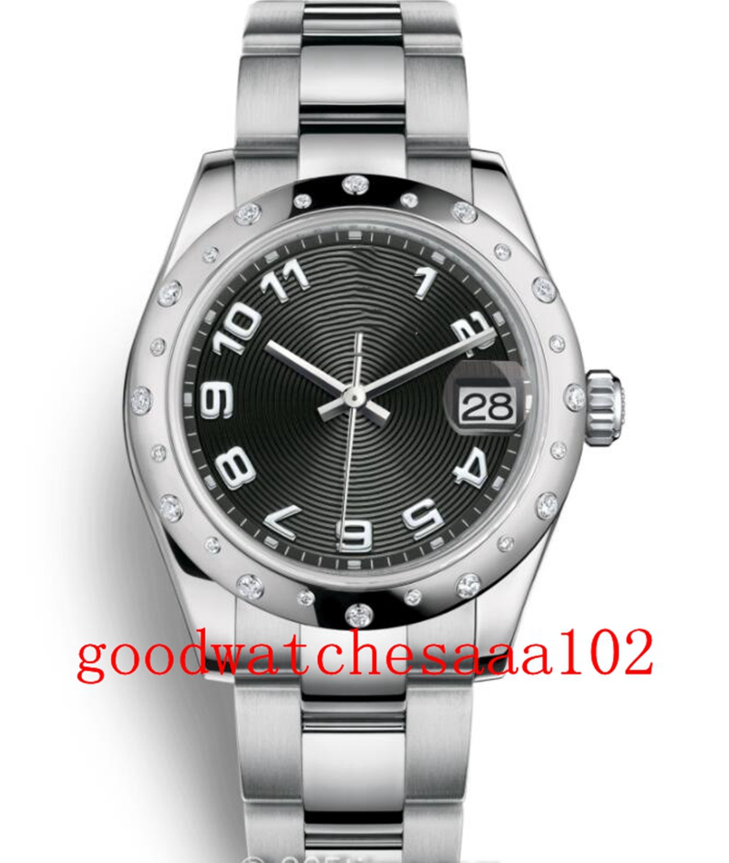 Classic Series new version Women's Wristwatches 18k white gold Fine steel with diamonds 31mm Red Black Dial 178344 Automatic 2813 Movement Luxury Ladies Watche
Classic Series new version Women's Wristwatches 18k white gold Fine steel with diamonds 31mm Red Black Dial 178344 Automatic 2813 Movement Luxury Ladies Watche