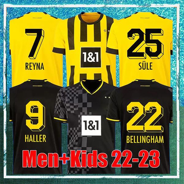 22 23 dortmund soccer jersey 2022 2023 HALLER REUS Borussia football shirts REYNA HUMMELS BRANDT BVB maillot de foot men kids kit jersey, Home
22 23 dortmund soccer jersey 2022 2023 HALLER REUS Borussia football shirts REYNA HUMMELS BRANDT BVB maillot de foot men kids kit jersey, Home