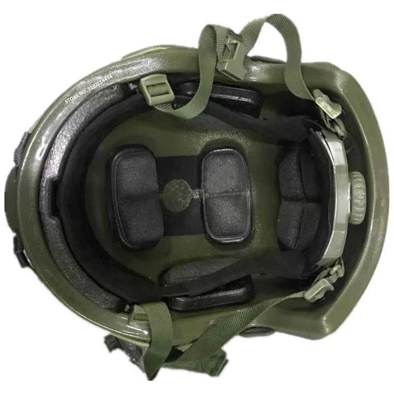 Cycling Helmets FAST PE NIJ IIIA high cut ballistic helmet XP cut ballistic helmet dial lined green black ballistic helmet L221014
