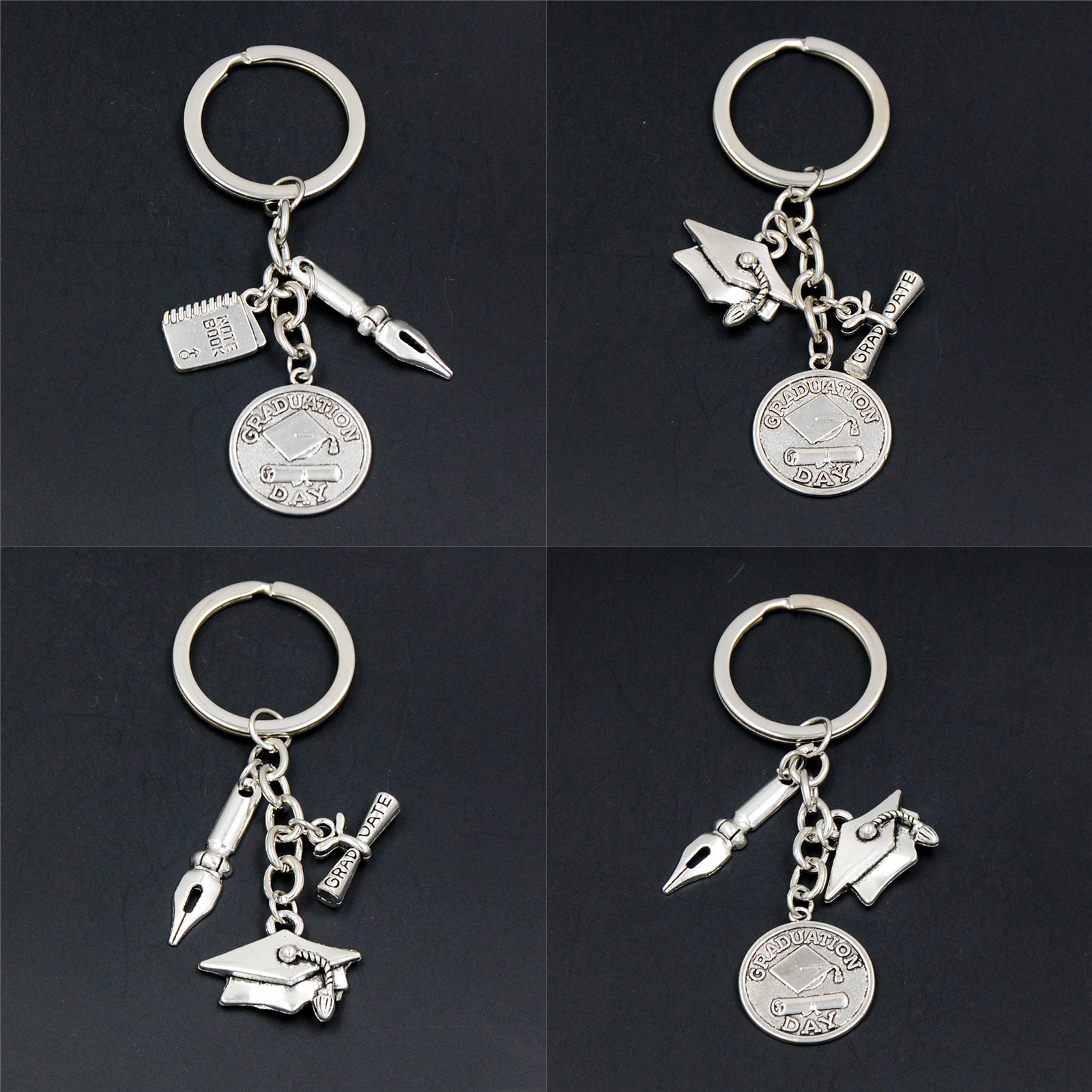1pc Keychain Jewelry Graduate Diploma Graduation Cap Charms Notebook Pendant Gift Student Keyring
1pc Keychain Jewelry Graduate Diploma Graduation Cap Charms Notebook Pendant Gift Student Keyring