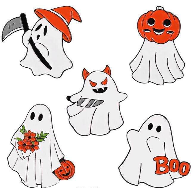 Brooches Halloween Ghost Enamel Pin Punk Pumpkin Horror Spider Goth Skeleton Brooch Badge Lapel Jewelry Friends Witch Dark Festival Gifts GC1754
Brooches Halloween Ghost Enamel Pin Punk Pumpkin Horror Spider Goth Skeleton Brooch Badge Lapel Jewelry Friends Witch Dark Festival Gifts GC1754