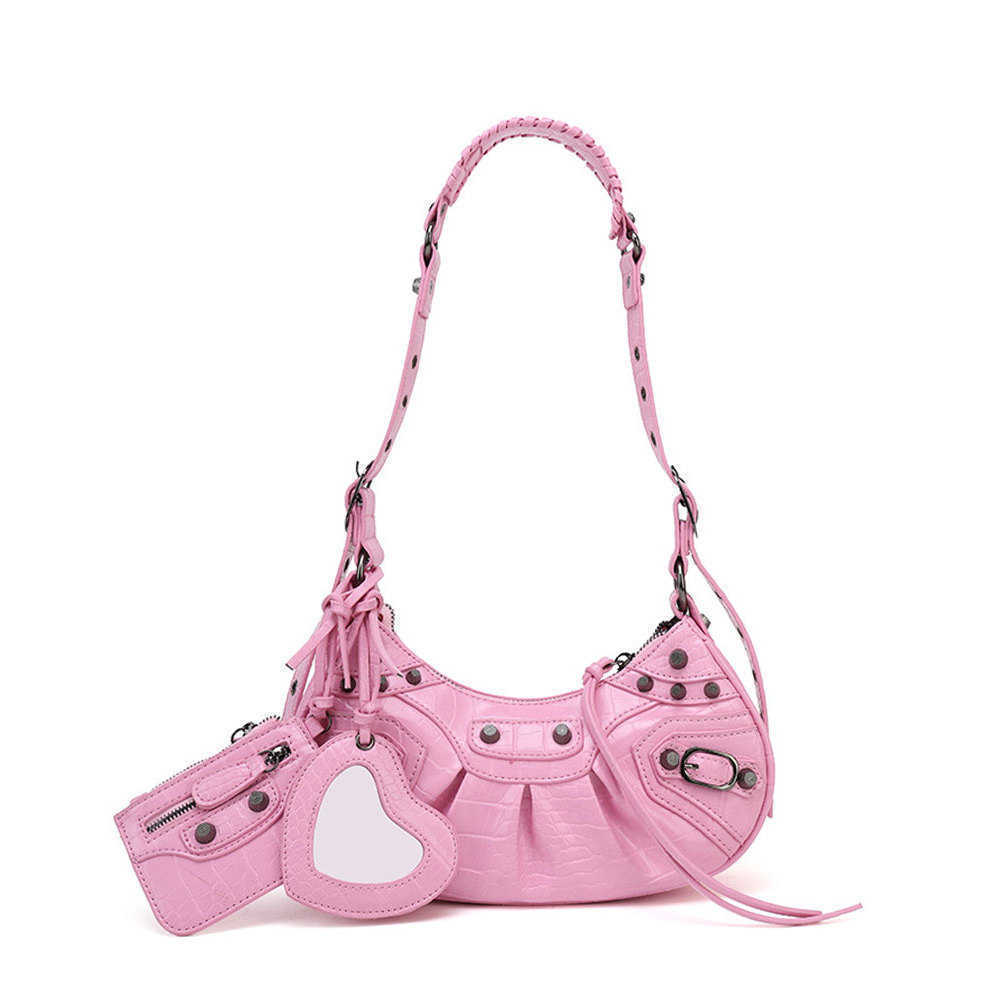 Gnazhee Y2K Brand New 2022 Black Gothic White Fashion Black Pink Rivets Crossbody Shoulder Bags Purse Women Underarm Bags, Royal blue small
Gnazhee Y2K Brand New 2022 Black Gothic White Fashion Black Pink Rivets Crossbody Shoulder Bags Purse Women Underarm Bags, Royal blue small