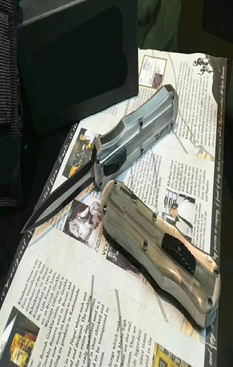 Transparent B14 automatic knives Benchmade knife t6061 handle CNC VG10 steel OUT pocket knife BM3300 Camping tactical Survival Hun9917641
Transparent B14 automatic knives Benchmade knife t6061 handle CNC VG10 steel OUT pocket knife BM3300 Camping tactical Survival Hun9917641